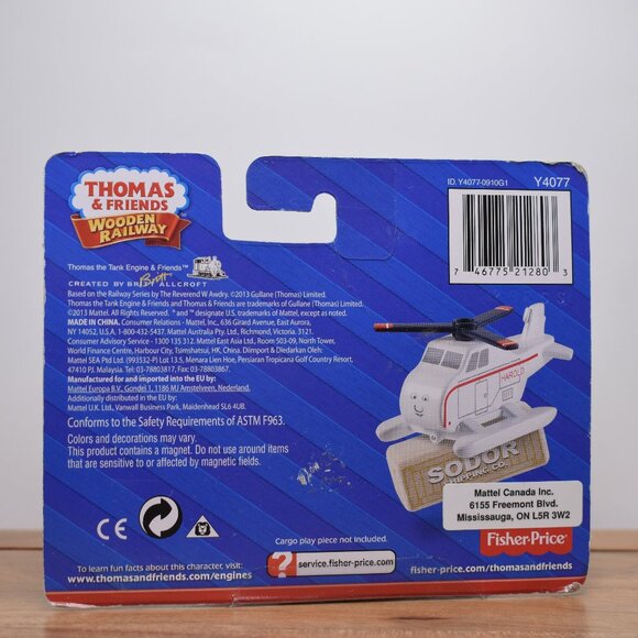 Harold Can Carry Cargo Magnetic Thomas & Friends Wooden Railway Train Engine New - Picture 10 of 10